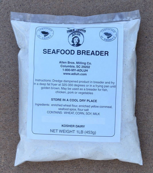 Adluh Seafood Breader Mix - 1 pound bag