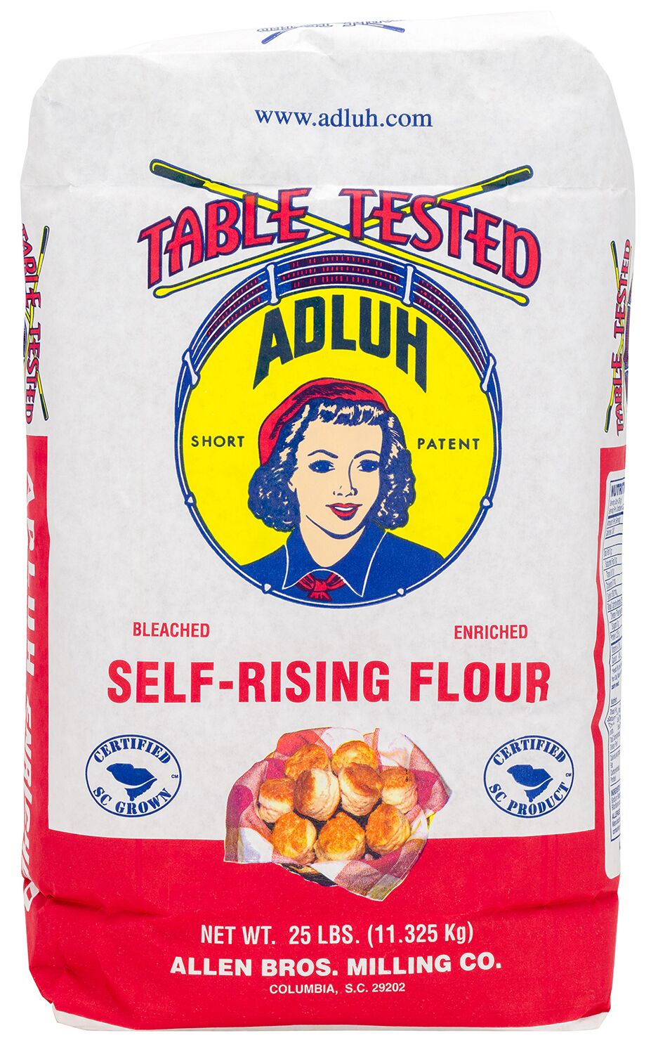 Adluh Self-Rising Flour - 25 pound bag